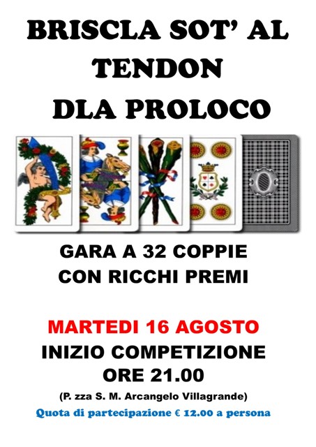 GARA DI BRISCOLA